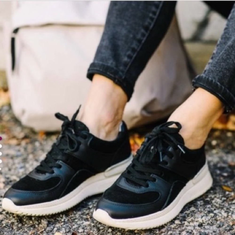 Everlane, Black Sneakers, Size 8.5